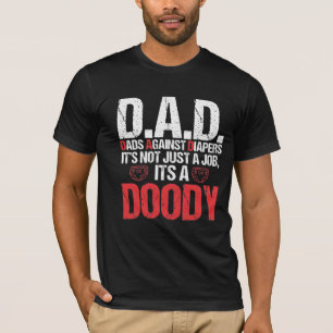 Camiseta Novo Pai Contra o Problema Adulto do Pai Toddler F