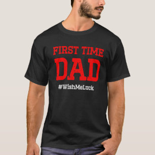 Camiseta Novo Pai Da Primeira Vez A Ser Pai De Desejo