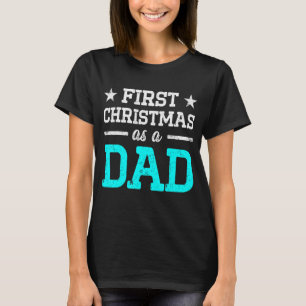Camiseta Novo Pai Da Primeira Vez Como Pai De Natal