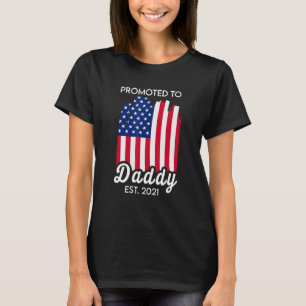 Camiseta Novo Pai de Polícia 4 da Polícia de Pai pela Prime