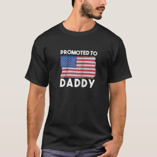 Camiseta Novo Pai De Polícia Da Polícia Da Primeira Vez