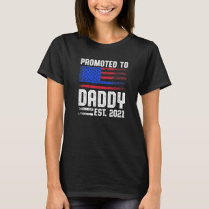 Camiseta Novo Pai de Polícia da Polícia de Pai pela Primeir
