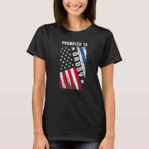 Camiseta Novo Pai de Polícia da Polícia de Pai pela Primeir
