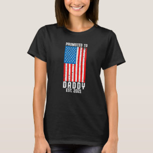 Camiseta Novo Pai de Polícia da Polícia de Pai pela Primeir