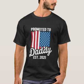 Camiseta Novo Pai de Polícia da Polícia de Pai pela Primeir