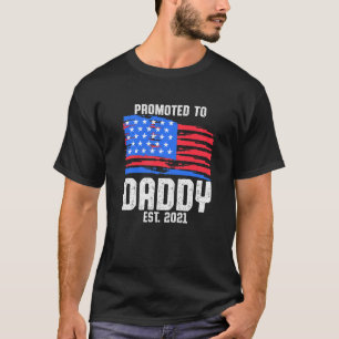 Camiseta Novo Pai de Polícia da Polícia de Pai pela Primeir
