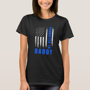 Camiseta Novo Pai de polícia pela primeira vez Pai 1