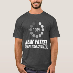 Camiseta Novo Pai pela primeira vez para ser descarregado