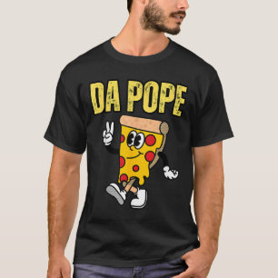 Camiseta Novo Papa Americano Leo Xiv Pizza