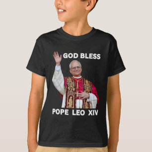 Camiseta Novo Papa Leão Xiv presentes católicos Merch Souve