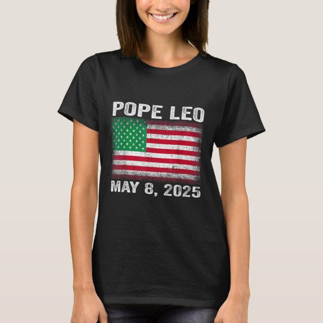 Camiseta Novo Papa Leo (Frente)