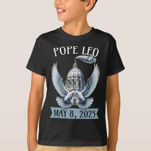 Camiseta Novo Papa Leo 2025 Papa Leo