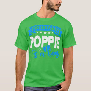 Camiseta Novo Papa Orgulhoso É Um Menino Gênero Revela Home