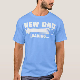 Camiseta Novo papai Carregando Sexo Revelação Gravidez Anun