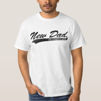 Camiseta Novo papai dezembro de 2013