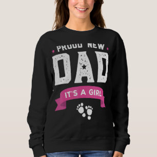 Camiseta Novo papai Orgulhoso É Dia de os pais de Bebê Engr