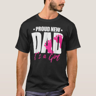 Camiseta Novo papai Orgulhoso É Festa de Revolução de Gêner