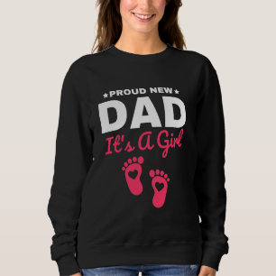 Camiseta Novo papai Orgulhoso É Uma Família Rapariga Que So