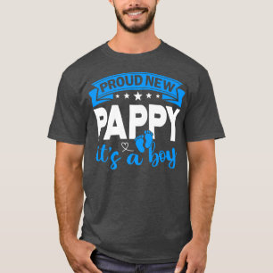 Camiseta Novo Pappy Orgulhoso É Um Menino Sexo Revela Homen