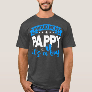 Camiseta Novo Pappy Orgulhoso É Um Menino Sexo Revela Homen