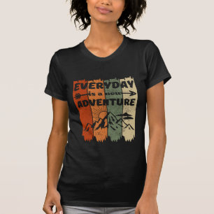Camiseta Novo presente de aventura para amantes de caminhad