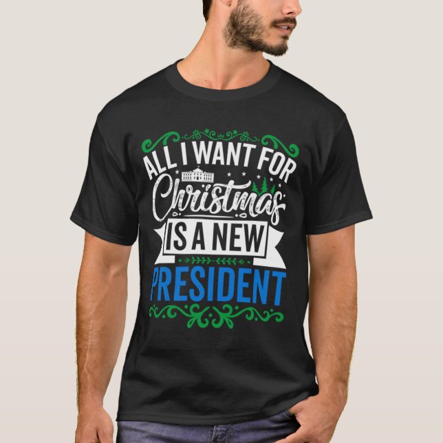 Camiseta Novo Presidente Azul (Frente)