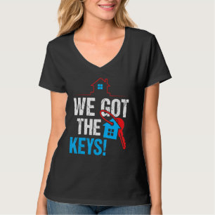 Camiseta Novo Proprietário  2023 Compramos uma Casa Recebem