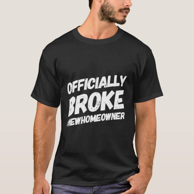 Camiseta Novo Proprietário da Casa Quebrada (Frente)