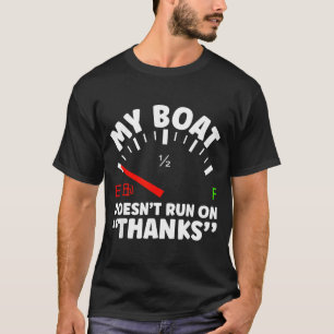 Camiseta Novo Proprietário de Barco Barco Não Funciona Obri