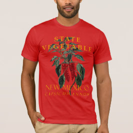 Camiseta Novo Território do México Vegetal do Chile