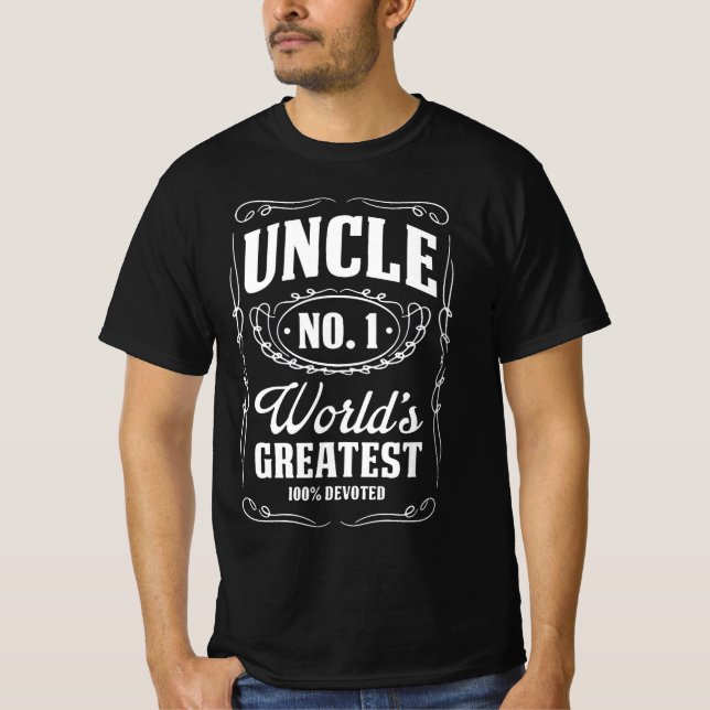 Camiseta novo tio de arte (Frente)
