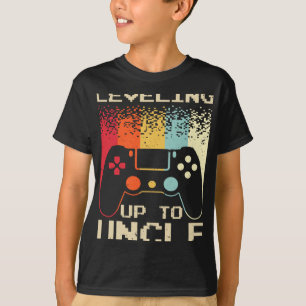 Camiseta Novo Tio Para Homens Meninos Prestes a Ser Tio Sob