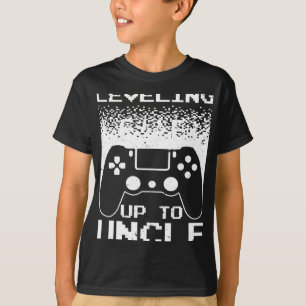 Camiseta Novo Tio Para Homens Meninos Prestes a Ser Tio Sob