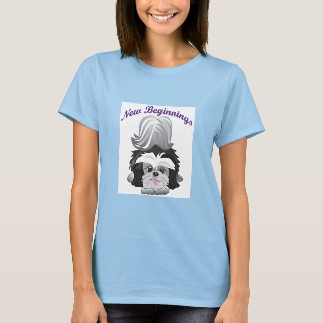 Camiseta Novos começos - Fins Felizes 1 (Frente)