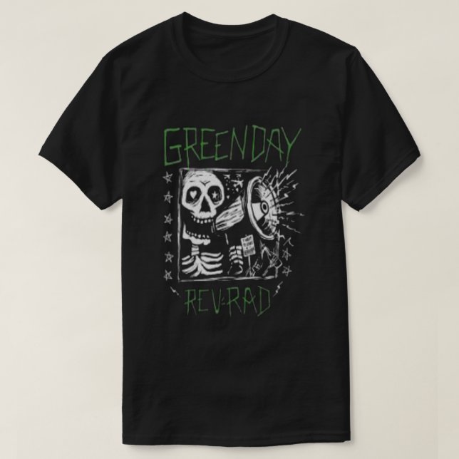 Camiseta novos disegos greenday essenciais (Frente do Design)