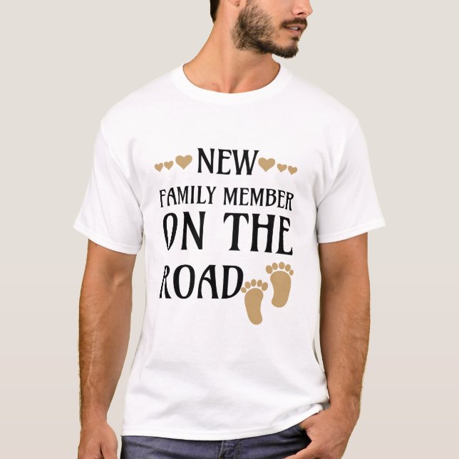 Camiseta Novos pais da nova família (Frente)