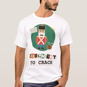 Camiseta Noz Dura de Quebrar Esmagador de Nozes Colagem