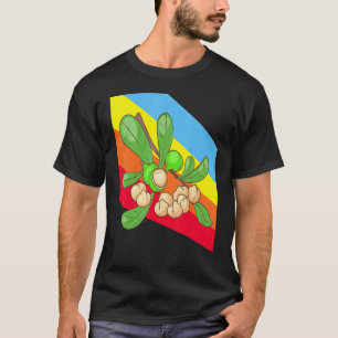 Camiseta Nozes de Macadâmia Comida Vegana Vegetariana