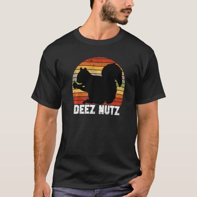 Camiseta Nozes Deez Natal Gopher Dizendo Dees Nozes Feio  (Frente)