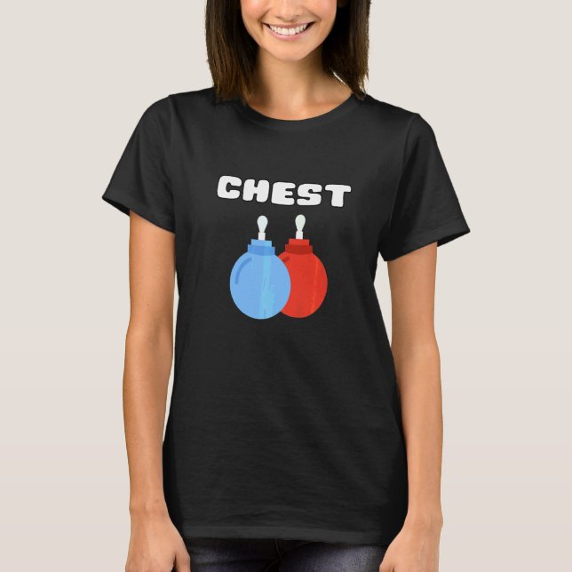 Camiseta Nozes do Peito Correspondendo Castanhas de Natal C (Frente)