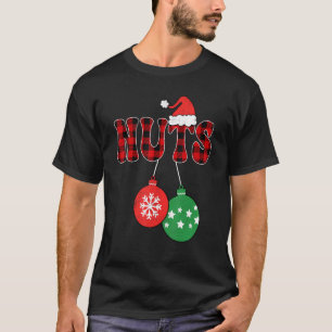 Camiseta Nozes do Peito Correspondendo Castanhas de Natal C
