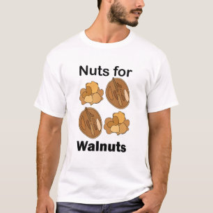 Camiseta Nozes Para Noz Funny