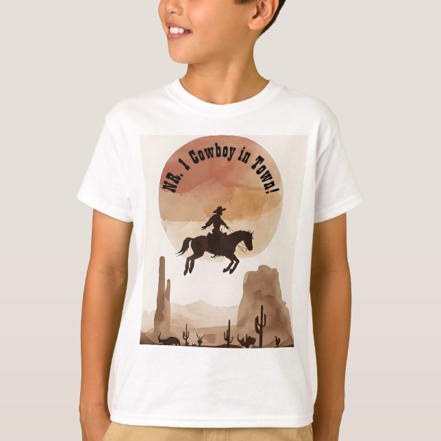 Camiseta NR. 1 Cowboy Na Cidade-Convidado De Honra (Frente)