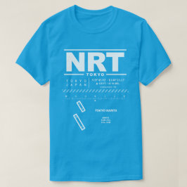 Camiseta NRT-Shirt do Aeroporto Internacional de Tóquio Nar