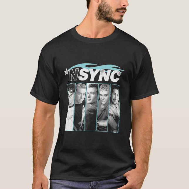 Camiseta Nsync Oficial Aqui Vamos Nós (Frente)