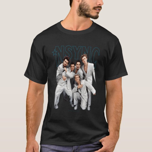 Camiseta Nsync Oficial Pensando Em Você (Frente)