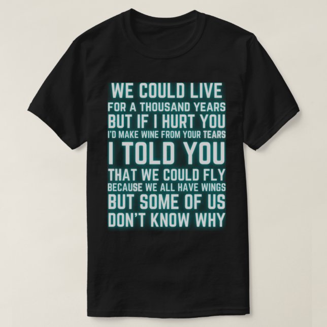 Camiseta NTUA Lyrics   (Frente do Design)