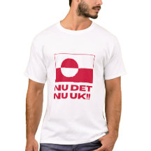 Nu Det Nu Uk Groenlândia não está à venda - T-shir