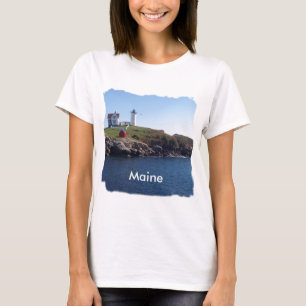 Camiseta Nubbles Farol-Maine