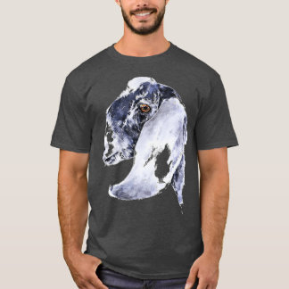 Camiseta Nubian Goat Watercolour Art,Nubian Goat Art,Nubi